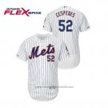 Maglia Baseball Uomo New York Mets Yoenis Cespedes Autentico Flex Base Bianco