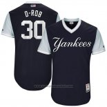 Maglia Baseball Uomo New York Yankees 2017 Little League World Series David Robertson Blu