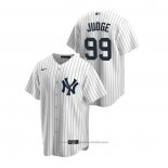 Maglia Baseball Uomo New York Yankees Aaron Judge Replica Home Bianco