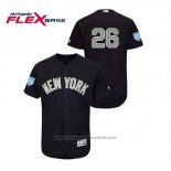 Maglia Baseball Uomo New York Yankees Dj Lemahieu 2019 Allenamento Primaverile Alternato Flex Base Blu