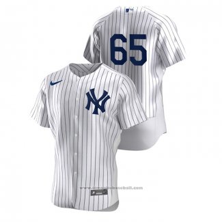 Maglia Baseball Uomo New York Yankees James Paxton Authentic Bianco