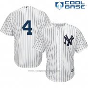 Maglia Baseball Uomo New York Yankees Lou Gehrig Bianco Cool Base