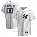 Maglia Baseball Uomo New York Yankees Primera Pick-A-player Retired Roster Replica Bianco