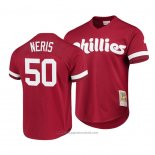 Maglia Baseball Uomo Philadelphia Phillies Hector Neris Cooperstown Collection Rosso