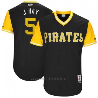 Maglia Baseball Uomo Pittsburgh Pirates 2017 Little League World Series Josh Harrison Nero