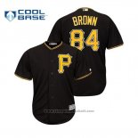 Maglia Baseball Uomo Pittsburgh Pirates Antonio Brown Cool Base Crossover Nero