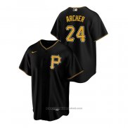 Maglia Baseball Uomo Pittsburgh Pirates Chris Archer Replica Alternato Nero