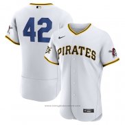 Maglia Baseball Uomo Pittsburgh Pirates Jackie Robinson Autentico Bianco