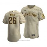 Maglia Baseball Uomo San Diego Padres Austin Nola Autentico Alternato Marrone