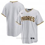 Maglia Baseball Uomo San Diego Padres Primera Replica Bianco