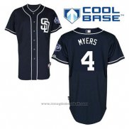 Maglia Baseball Uomo San Diego Padres Wil Myers 4 Blu Alternato Cool Base