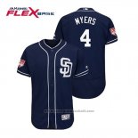 Maglia Baseball Uomo San Diego Padres Wil Myers Flex Base Allenamento Primaverile 2019 Blu