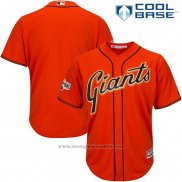 Maglia Baseball Uomo San Francisco Giants Arancione Cool Base