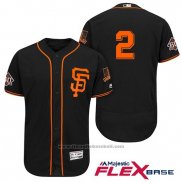 Maglia Baseball Uomo San Francisco Giants Denard Span Nero Alternato Flex Base