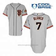 Maglia Baseball Uomo San Francisco Giants Gregor Bianco 7 Grigio Alternato Cool Base