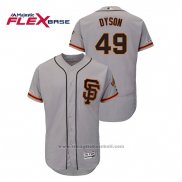 Maglia Baseball Uomo San Francisco Giants Sam Dyson Autentico Flex Base Grigio