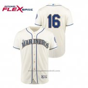 Maglia Baseball Uomo Seattle Mariners Domingo Santana Hispanic Heritage Flex Base Crema