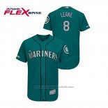 Maglia Baseball Uomo Seattle Mariners Mike Leake 150 Anniversario Autentico Flex Base Verde