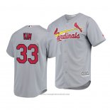 Maglia Baseball Uomo St. Louis Cardinals Carlos Martinez Replica Road Grigio