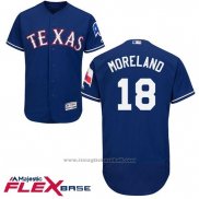 Maglia Baseball Uomo Texas Rangers Mitch Moreland Autentico Collection Flex Base