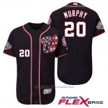 Maglia Baseball Uomo Washington Nationals Daniel Murphy Blu 2018 All Star Flex Base