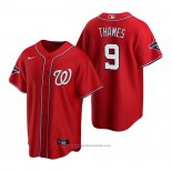 Maglia Baseball Uomo Washington Nationals Eric Thames Replica Rosso