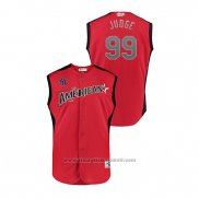 Maglia Baseball Bambino New York Yankees 2019 All Star Player American League Aaron Judge Rosso