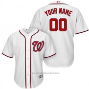 Maglia Baseball Bambino Washington Nationals Personalizzate Bianco