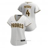 Maglia Baseball Donna San Diego Padres Wil Myers Replica 2020 Home Bianco