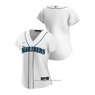 Maglia Baseball Donna Seattle Mariners Replica 2020 Home Bianco