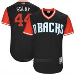 Maglia Baseball Uomo Arizona Diamondbacks 2017 Little League World Series 44 Paul Goldschmidt Nero