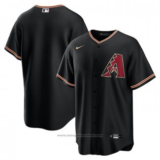 Maglia Baseball Uomo Arizona Diamondbacks Alternato Replica Nero