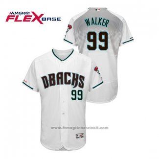 Maglia Baseball Uomo Arizona Diamondbacks Taijuan Walker Autentico Flex Base Bianco