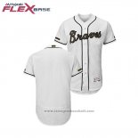 Maglia Baseball Uomo Atlanta Braves 2018 Memorial Day Flex Base Bianco