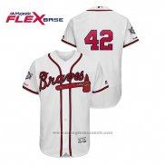 Maglia Baseball Uomo Atlanta Braves 2019 Jackie Robinson Day Flex Base Bianco