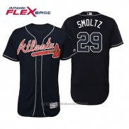 Maglia Baseball Uomo Atlanta Braves John Smoltz Flex Base Autentico Collezione Alternato 2019 Blu