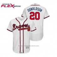 Maglia Baseball Uomo Atlanta Braves Josh Donaldson Flex Base Autentico Collezione Home Bianco