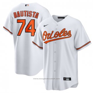 Maglia Baseball Uomo Baltimore Orioles Felix Bautista Replica Bianco