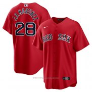 Maglia Baseball Uomo Boston Red Sox J.d. Martinez Cool Base Alternato Blu