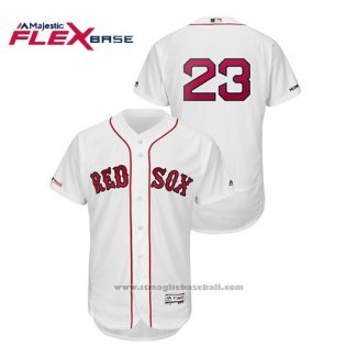 Maglia Baseball Uomo Boston Red Sox Michael Chavis Flex Base Autentico Collezione Bianco