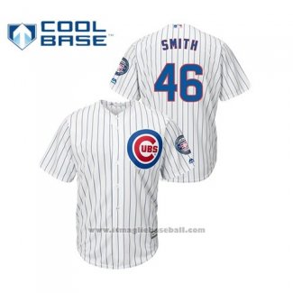 Maglia Baseball Uomo Chicago Cubs Lee Smith Cool Base 2019 Hall Of Fame Induction Bianco2
