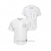 Maglia Baseball Uomo Chicago Cubs Rowan Wick 2019 Players Weekend Row Replica Bianco