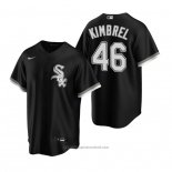 Maglia Baseball Uomo Chicago White Sox Craig Kimbrel Replica Alternato Nero