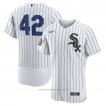 Maglia Baseball Uomo Chicago White Sox Jackie Robinson Autentico Bianco