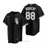 Maglia Baseball Uomo Chicago White Sox Luis Robert Replica Alternato 2020 Nero