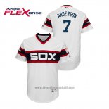 Maglia Baseball Uomo Chicago White Sox Tim Anderson Flex Base Bianco