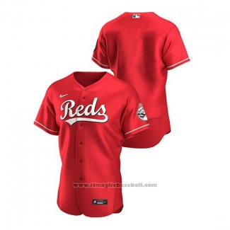 Maglia Baseball Uomo Cincinnati Reds Autentico Alternato Rosso