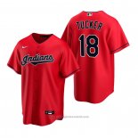 Maglia Baseball Uomo Cleveland Indians Carson Tucker Replica 2020 Rosso