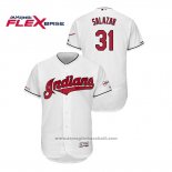 Maglia Baseball Uomo Cleveland Indians Danny Salazar 2019 All Star Flex Base Bianco