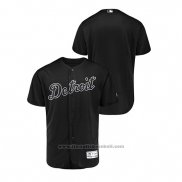 Maglia Baseball Uomo Detroit Tigers 2019 Players Weekend Autentico Nero